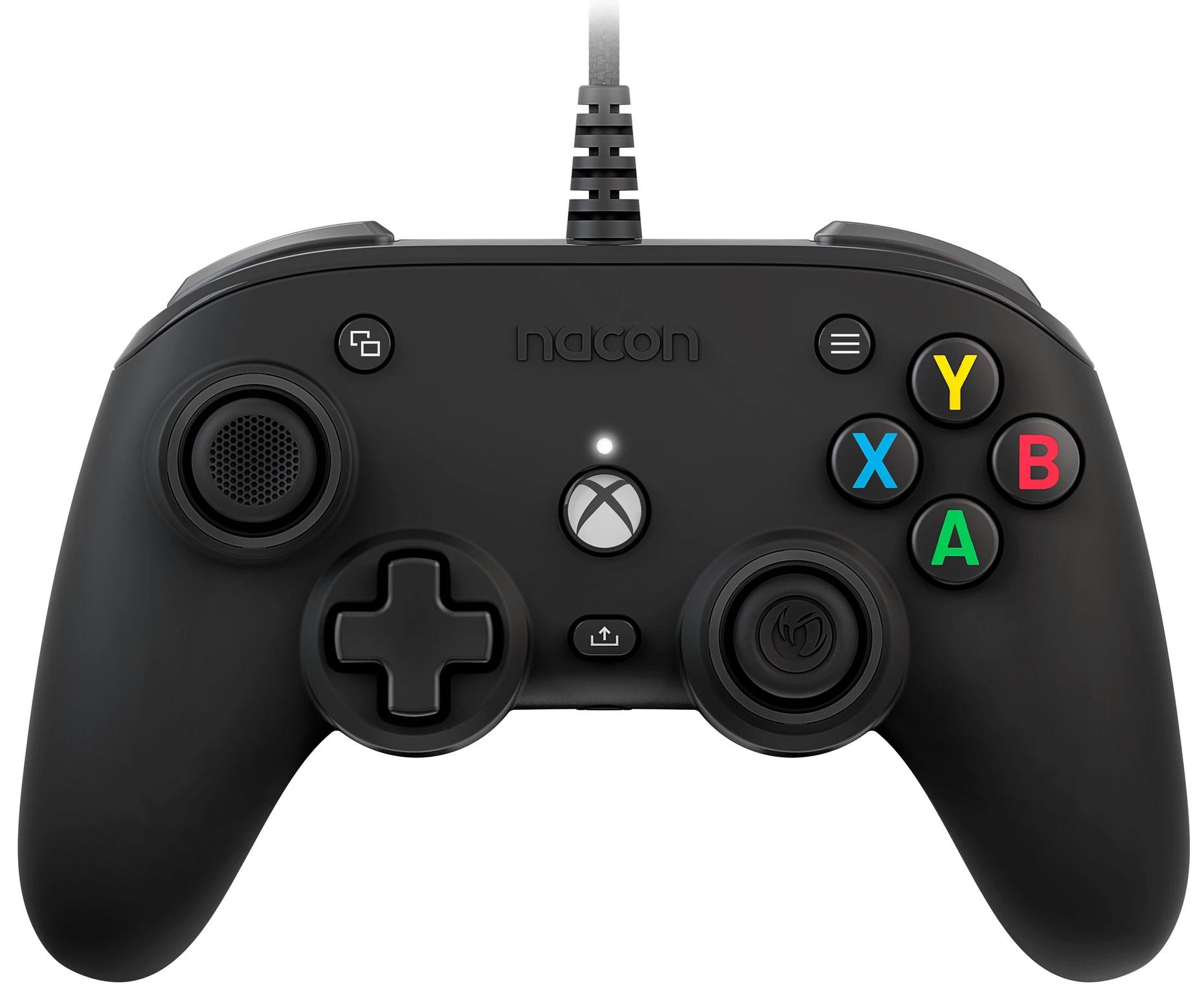 Жичен геймпад Nacon XBox Series Pro Compact Black, Черен 1