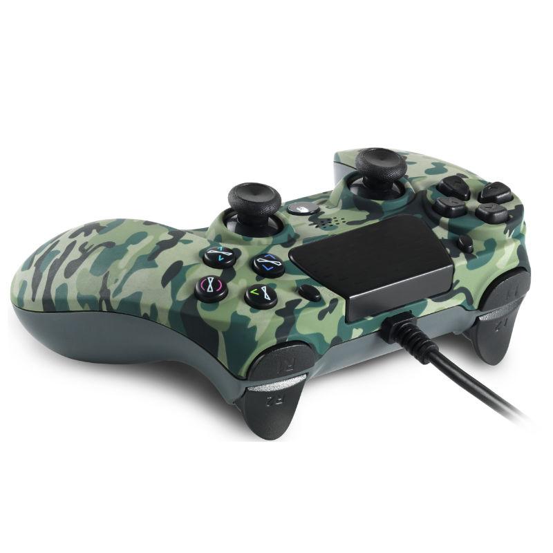 Жичен геймпад Spartan Gear Hoplite за PC и PS4, Green Camo 1