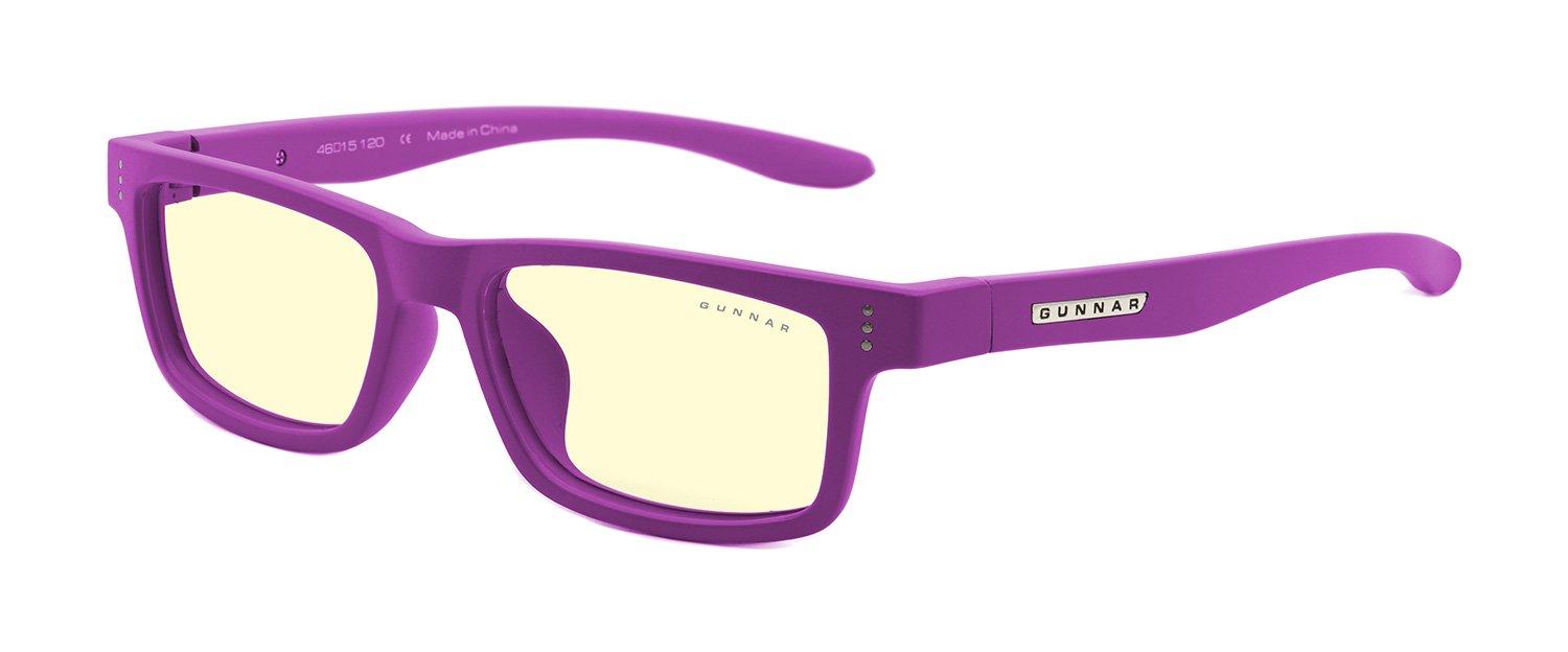 Детски компютърни очила GUNNAR Cruz Kids Small, Amber Natural, Лилав 1