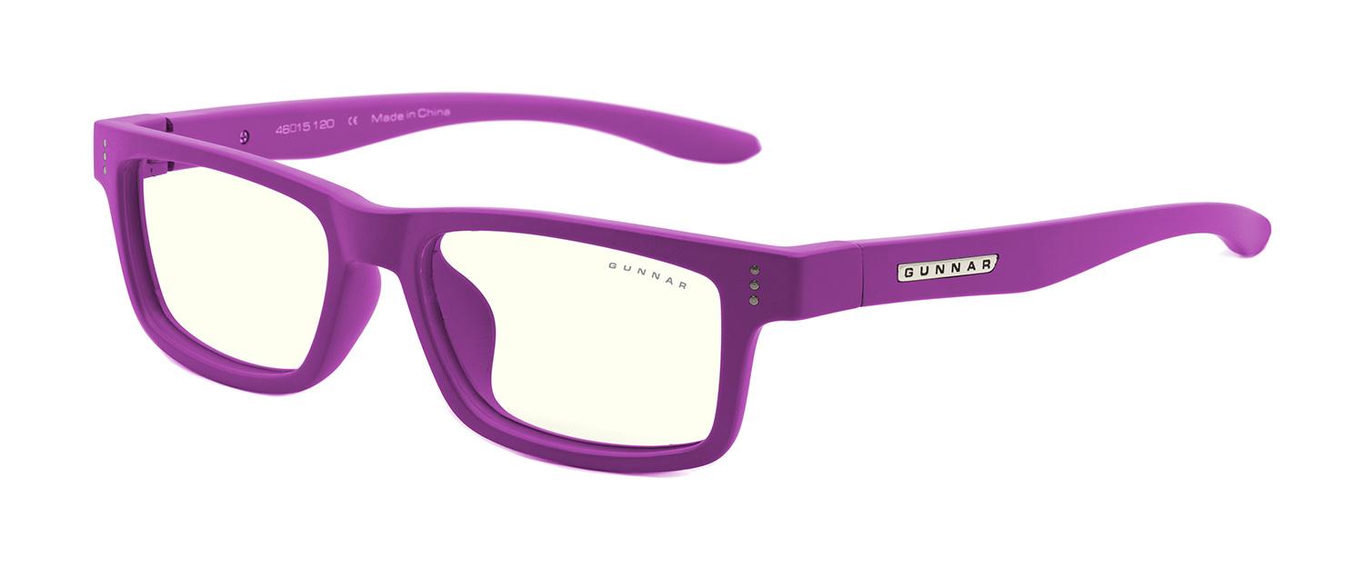 Детски компютърни очила GUNNAR Cruz Kids Small, Clear Natural, Лилав 1