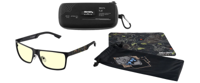 Комплект GUNNAR x Call of Duty UAV Edition - Onyx/Topo - Amber - Очила + калъф 1