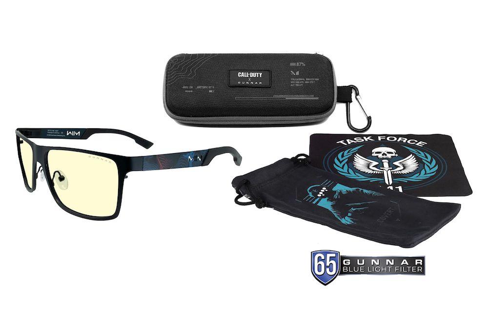 Комплект очила с калъф GUNNAR x Call of Duty Covert Edition Amber Gunnar-Focus  1