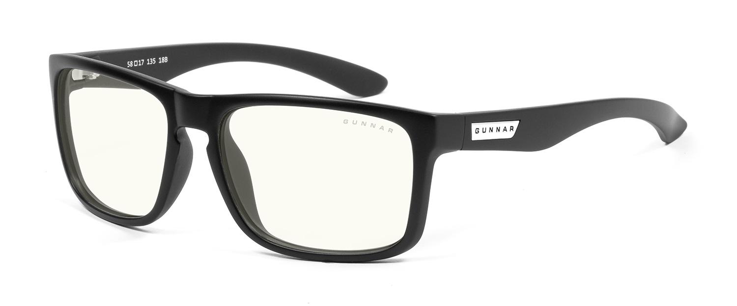 Компютърни очила GUNNAR INTERCEPT Onyx, Clear Natural, Черен 1