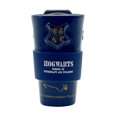 Термо чаша HARRY POTTER -  Ceramic Travel mug - Hogwarts 1