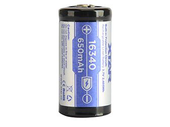 Акумулаторна батерия  CR-123, LiIon, 3.7V, 16340, 650mAh, XTAR 1