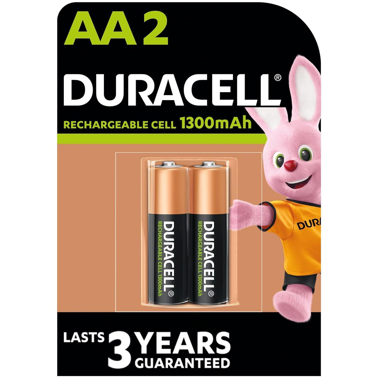 Акумулаторна батерия DURACELL R6 AA, 1300mAh NiMH, 1.2V, 4 бр. в опаковка  1