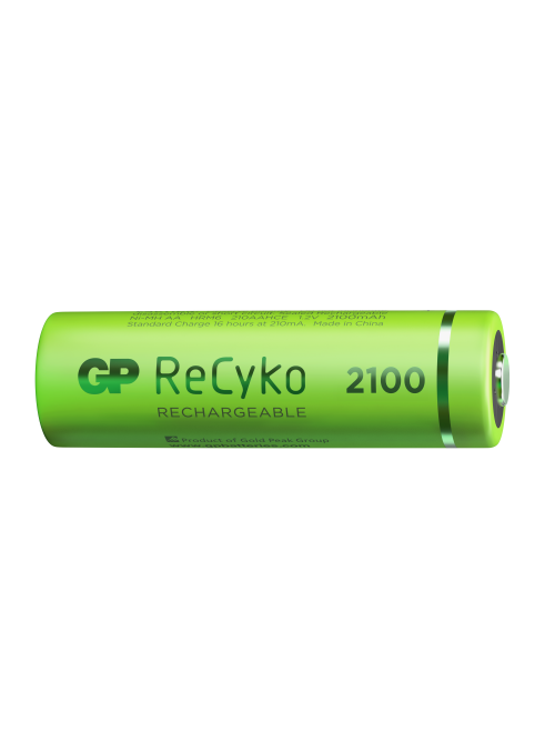 Акумулаторна Батерия GP R6 AA 2100mAh RECYKO 210AAHCE-EB2 NiMH 2 бр. в опаковка GP 4