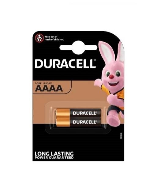 Алкална батерия  1.5V AAAA LR61- 2бр. в опаковка DURACELL 1