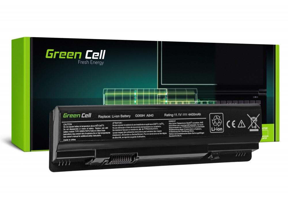 Батерия  за лаптоп Dell Vostro 1014 1015 1088 A840 A860 / 11,1V 4400mAh GREEN CELL 1