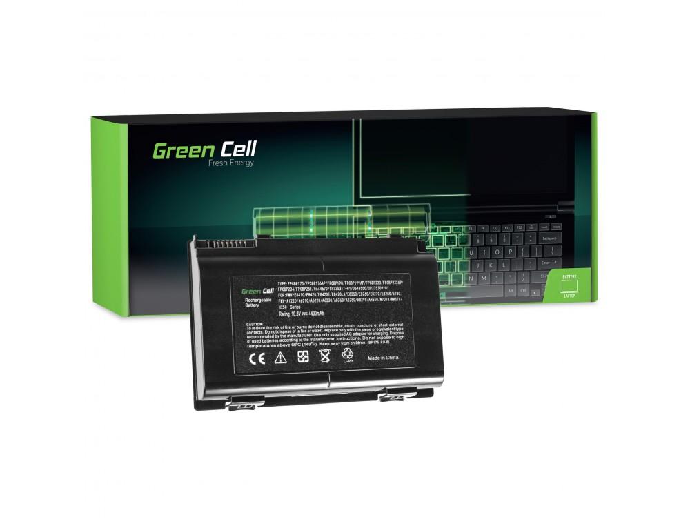 Батерия за лаптоп  Fujitsu LifeBook E8410 E8420 E780 N7010 AH550 NH570 11,1V 4400mAh GREEN CELL 1