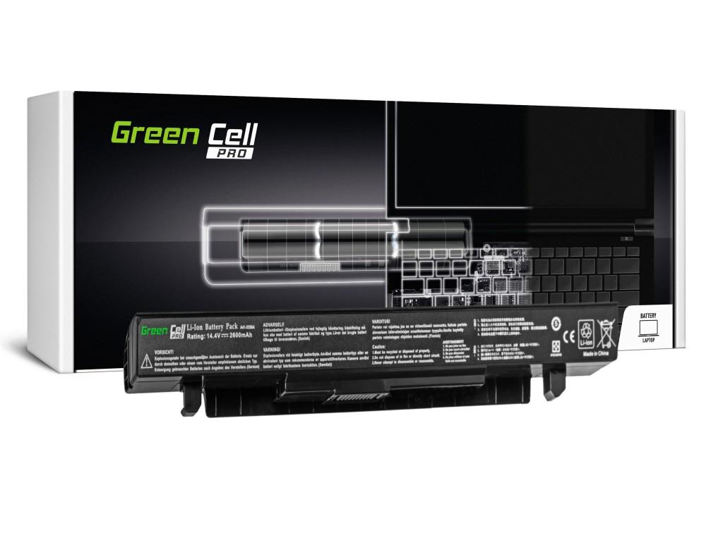 Батерия  за лаптоп GREEN CELL, A450 A550 R510 R510CA X550 X550CA X550CC X550VC 2600mAh A41-X550A, 14.4V, 2600mAh 1