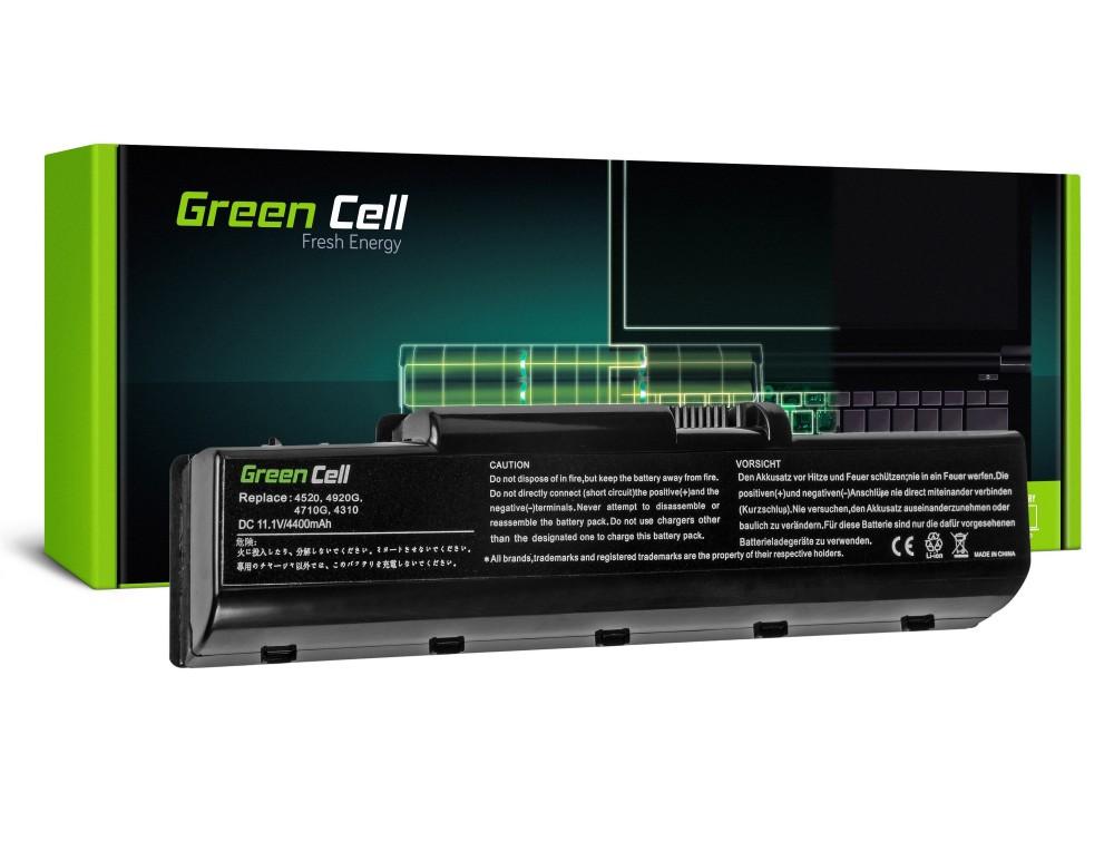 Батерия  за лаптоп GREEN CELL, Acer Aspire 4310/4520/4710/4920/4930G AS07A41/ASO7A42, 11.1V, 4400mAh  1