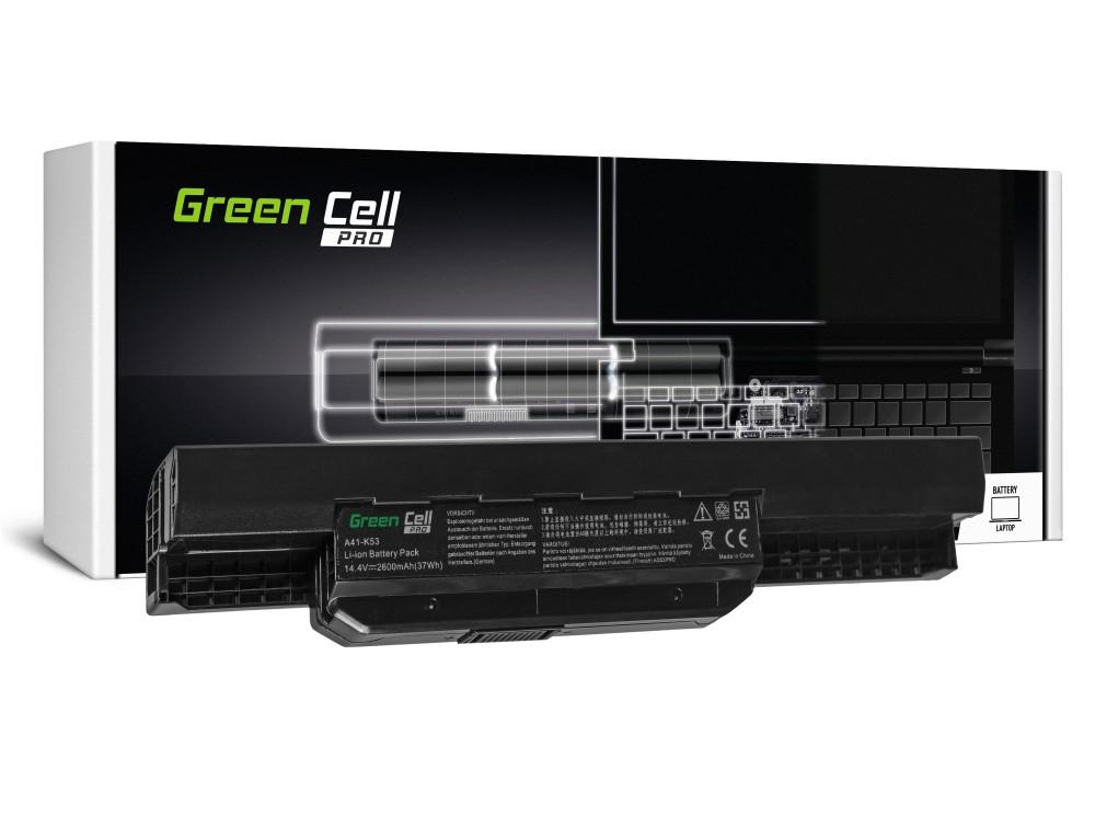 Батерия за лаптоп GREEN CELL, Asus A31-K53, X53S, X53T, K53E, 14.4V, 2600mAh   1