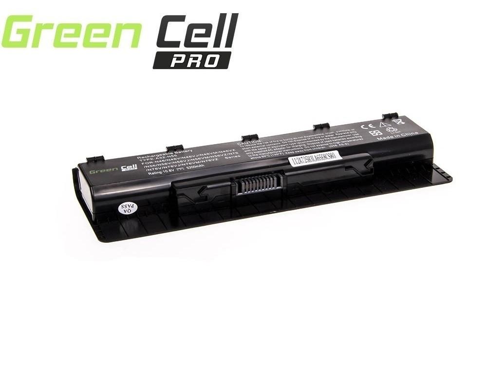 Батерия  за лаптоп GREEN CELL, Asus G56 N46 N56 N56DP N56V N56VM N56VZ N76 A32-N56, 10.8V, 5200mAh 1