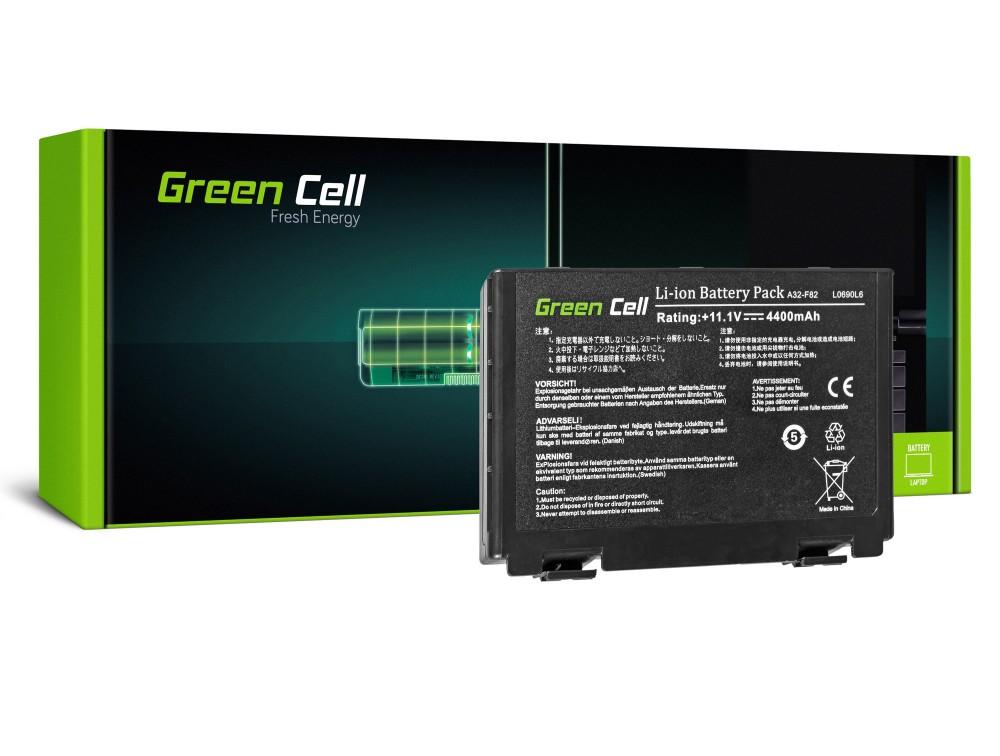 Батерия  за лаптоп GREEN CELL, Asus K40 K50 K50AB K50C K51 K51AC K60 K70 X70 X5DC, 10.8V, 4400mAh 1