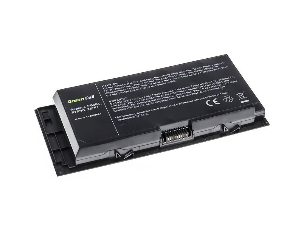 Батерия  за лаптоп GREEN CELL, Dell Precision M4600 M4700 M4800 M6600 M6700 M6800, 11.1V, 6600mAh 1