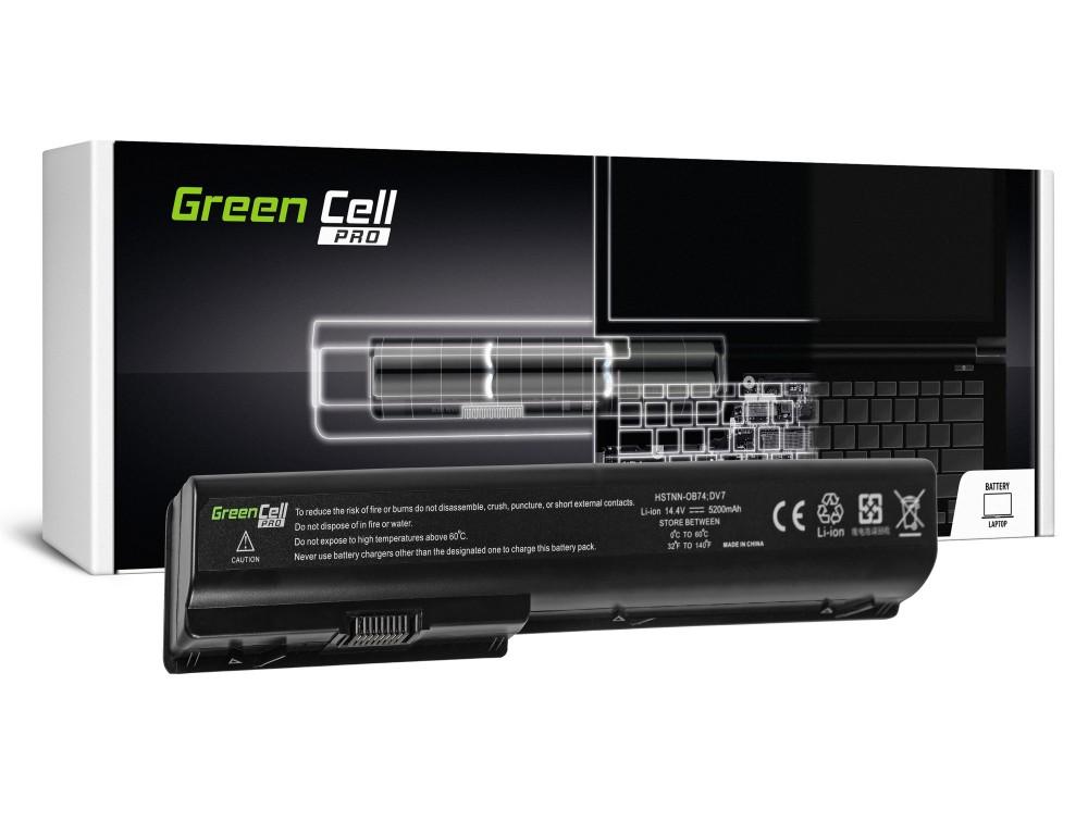 Батерия  за лаптоп GREEN CELL, HP DV7 DV7T DV7Z DV8  HSTNN-IB75 HSTNN-DB75, HP HDX X18 X18T-1000 CTO X18T-1100 CTO X18T-1200 CTO LB75, 14.4V, 5200mAh 1