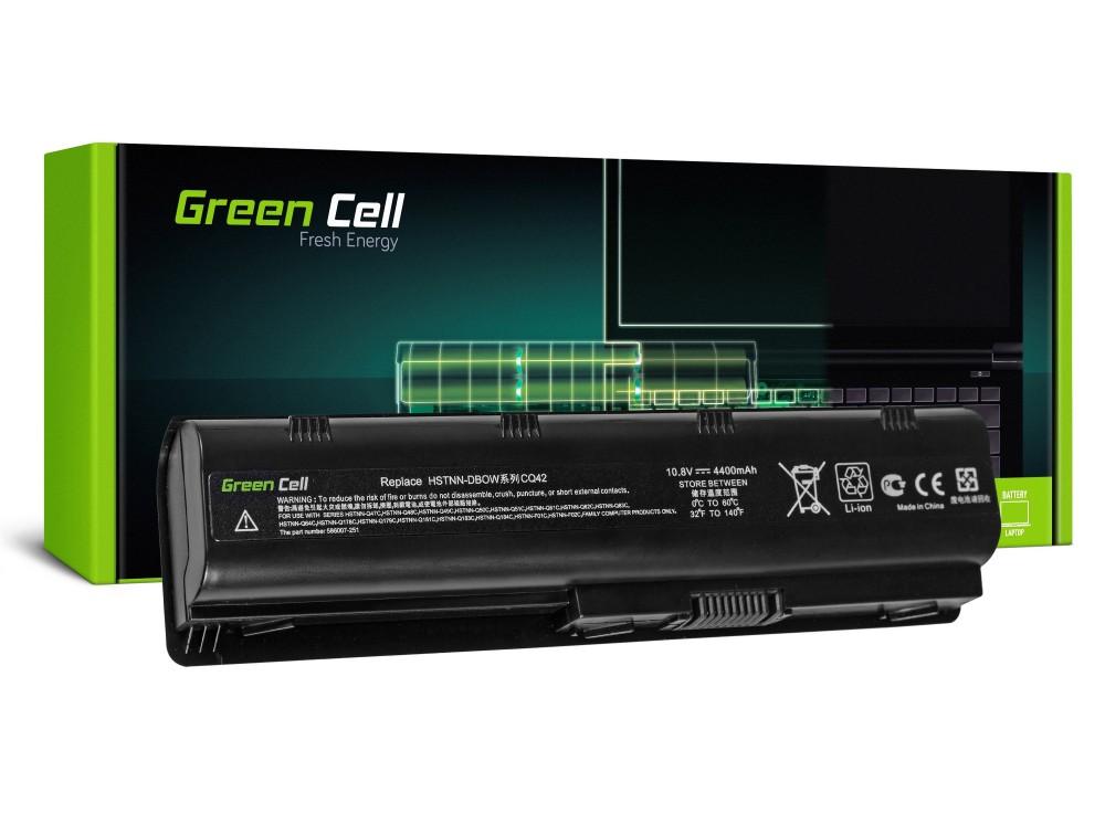 Батерия  за лаптоп GREEN CELL, HP G32/G42/G62/G72 Presario CQ31/CQ42 CB0W / DB0W 10.8V, 4400mAh, Черен 1