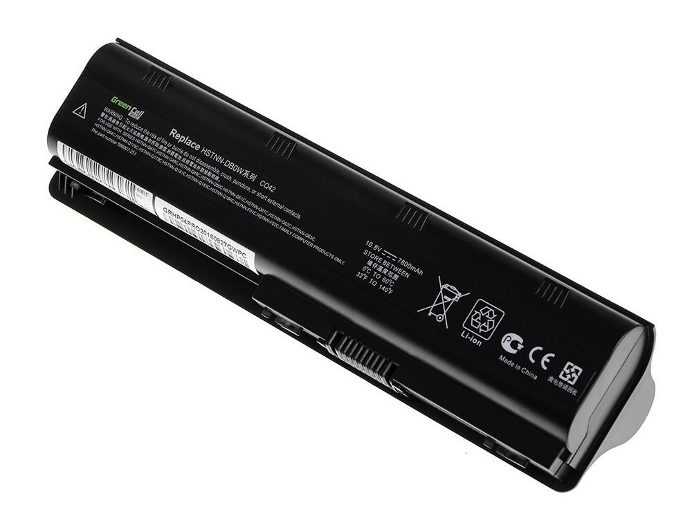 Батерия  за лаптоп GREEN CELL, HP G32/G42/G62/G72 Presario CQ31/CQ42 CB0W / DB0W 10.8V, 7800mAh, Черен 1