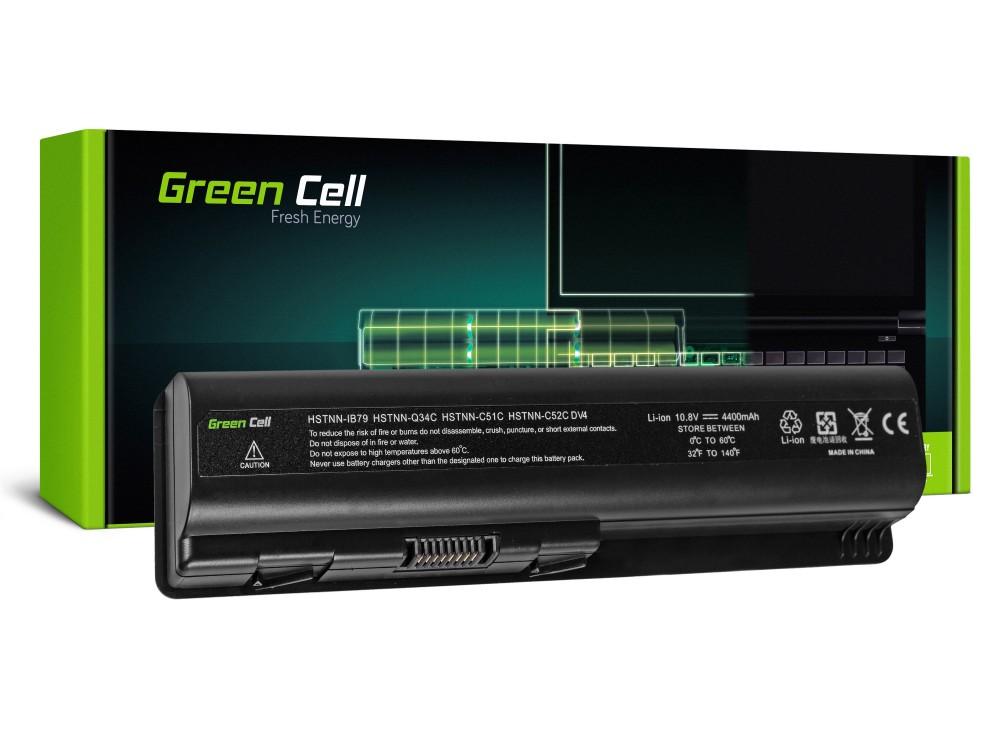 Батерия за лаптоп GREEN CELL, HSTNN-LB72 HSTNN-IB72 for HP HP DV4 DV5 DV6  G50 G60 G61 G70 Compaq Presario CQ60 CQ61 CQ70 CQ71, 10.8V, 4400mAh 1