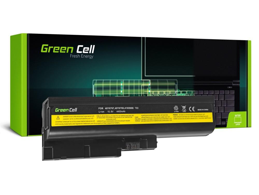 Батерия  за лаптоп GREEN CELL, IBM Lenovo ThinkPad T60 T61 R60 R61, 10.8V, 4400mAh 1