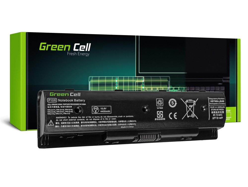 Батерия за лаптоп GREEN CELL, PI06 for HP Pavilion 14 15 17 Envy 15 17 LB4N, 10.8V, 4400mAh 1