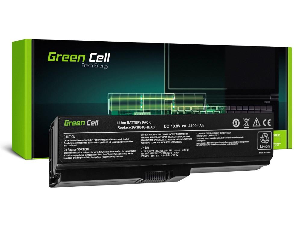 Батерия  за лаптоп GREEN CELL, Toshiba Satellite C650 C650D C660 C660D L650D L655 L750 PA3635U PA3817U, 10.8V, 4400mAh 1