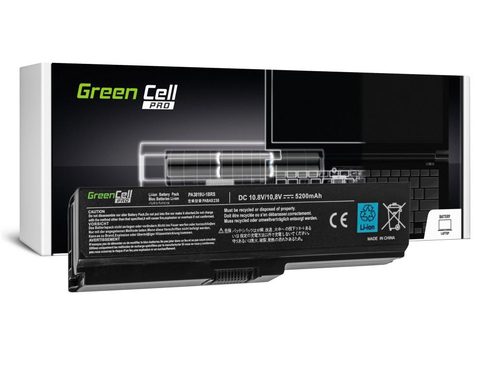 Батерия за лаптоп GREEN CELL, Toshiba Satellite C650 C650D C660 C660D L650D L655 L750 PA3635U PA3817U, 10.8V, 5200mAh 1