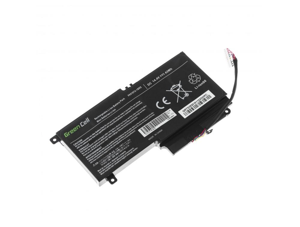 Батерия за лаптоп GREEN CELL, Toshiba Satellite L50-A L50-A-1EK L50-A-19N P50-A S50-A PA5107, 14.4V, 2838mAh 1