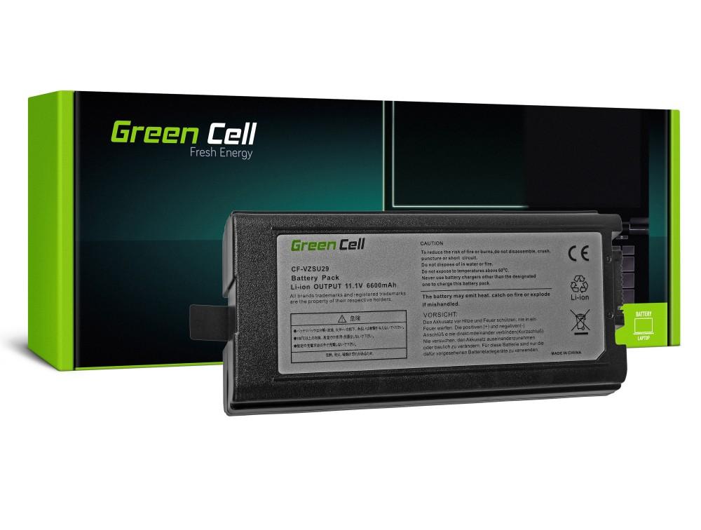 Батерия  за лаптоп Panasonic CF29 CF51 CF52 / 11,1V 6600mAh GREEN CELL 1