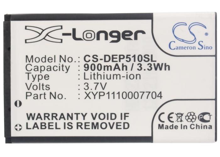 Батерия за телефон  DORO 1360 1362  CS-DEP510SL 3,7V 900mAh LiIon CAMERON SINO 1