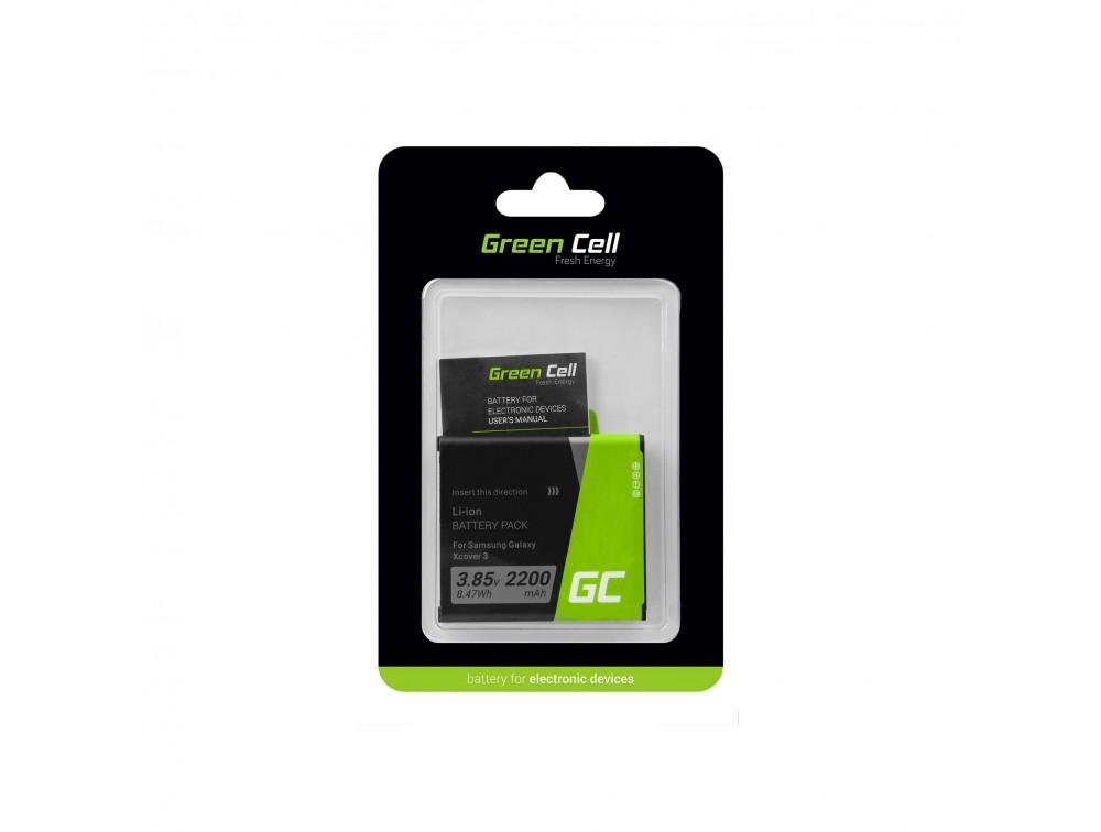 Батерия за телефон за EB-BG388BBE Smartphone Battery for Samsung Galaxy xCover 3 G388F G389F 3.8V 2200mAh GREEN CELL 1