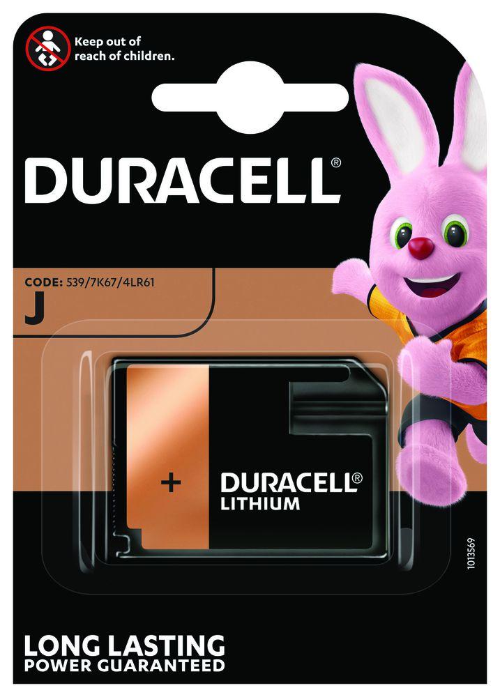 Батерия литиева J 7K67 6V 1PK блистер DURACELL 1