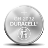 Бутонна батерия литиева  CR2025 3V  5 бр. в блистер DURACELL  /цена за 1 батерия/ 1