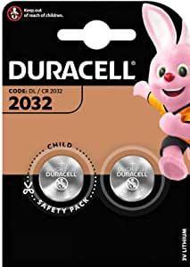 Бутонна батерия литиева GP CR2032 3V  2 бр. в блистер DURACELL 1