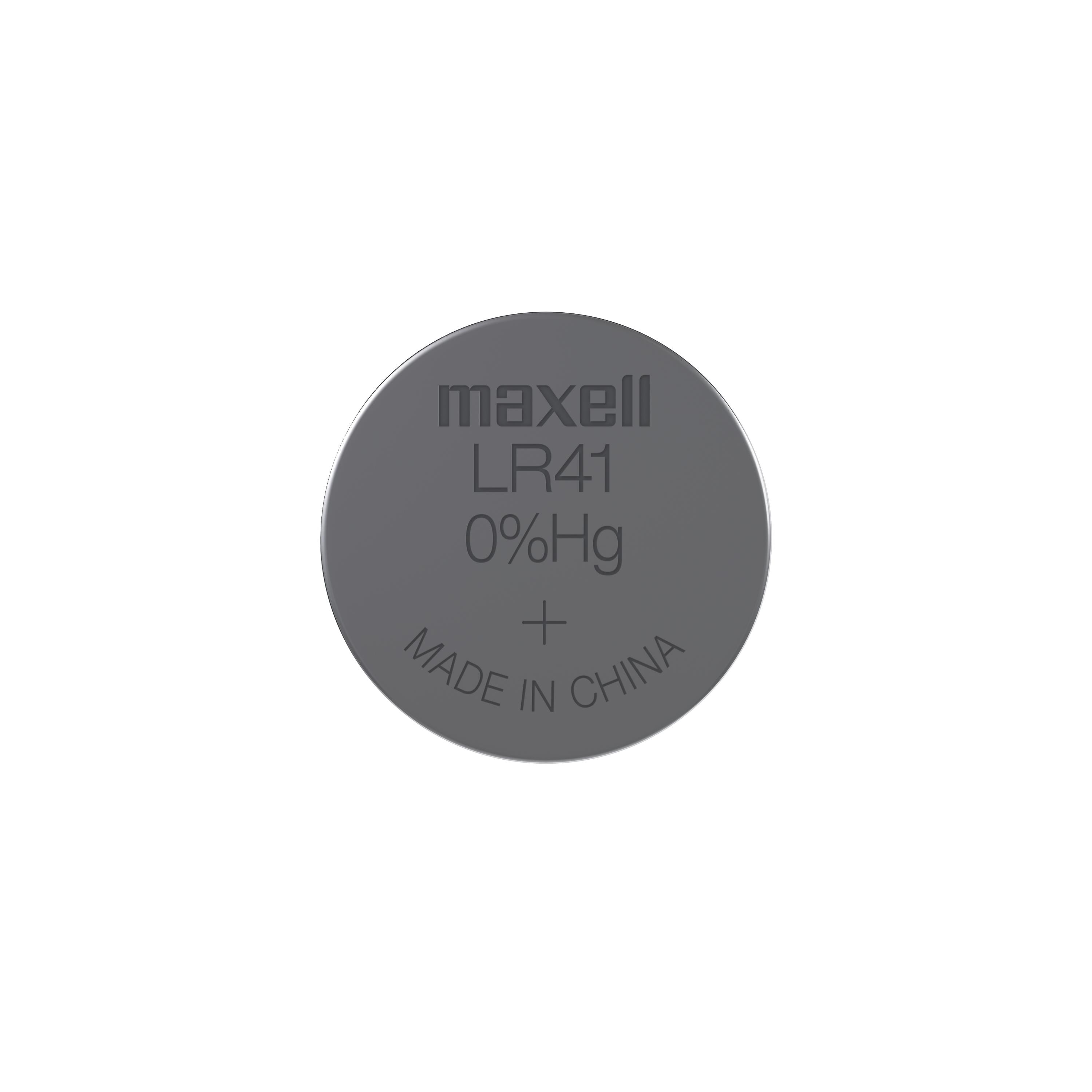 Бутонна микроалкална батерия LR41 /AG3/  10 бр./pack  цена за 1 бр.  MAXELL 1