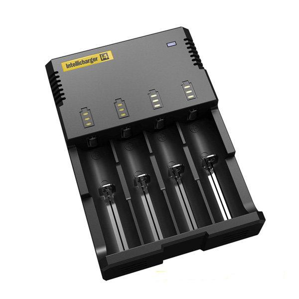 Зарядно у-во NITECORE i4, Universal Charger, LiIon & NIMH, 18650, CR123; AA, AAA, C, D 1