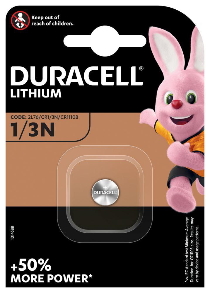 Литиева батерия CR-1/3N  3V  за глюкомери и фото DURACELL DL1/3N 1