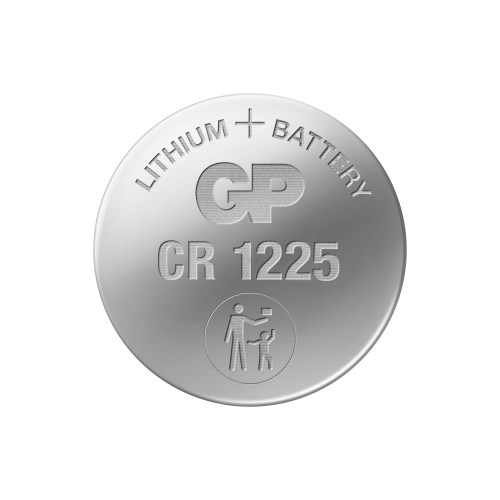 Литиева бутонна батерия GP  CR1225 3V  1 бр. в блистер /цена за 1 бр./ 2