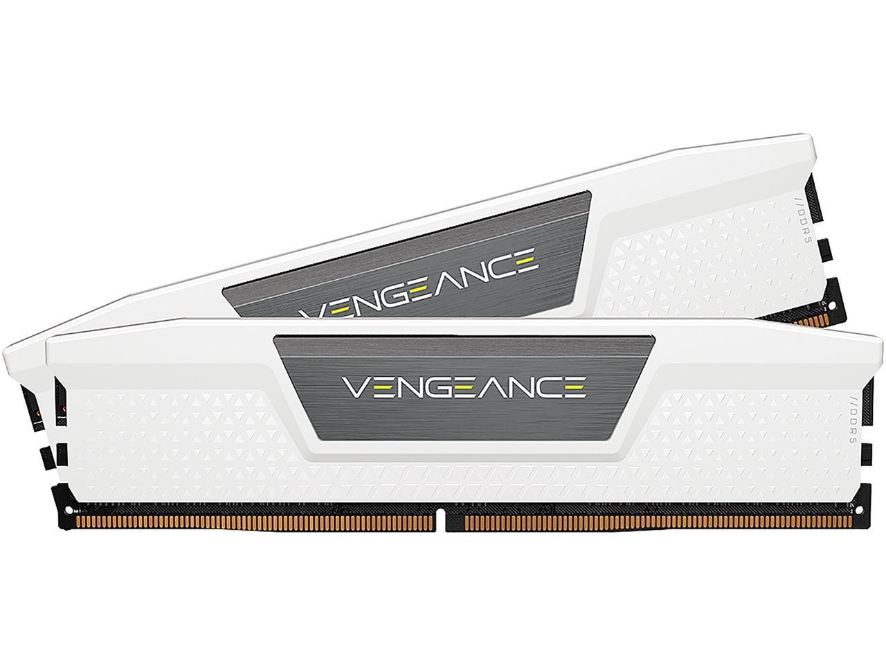 Памет Corsair Vengeance White, 32GB (2x16GB) DDR5, CMK32GX5M2E6000C36W 1