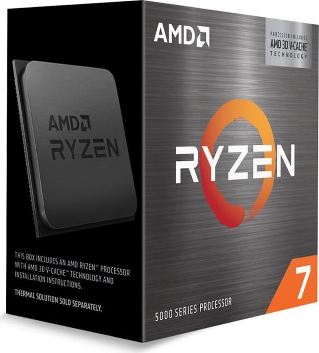 Процесор AMD Ryzen 7 5700X3D, 8 Cores, 3.0GHz (Up to 4.1GHz), 96MB, 105W, AM4 1