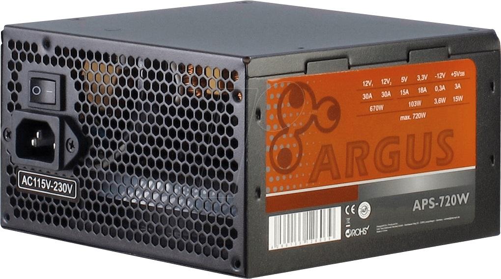 Захранващ блок Inter Tech Argus APS-720W, 720W, ATX, 80+ 1