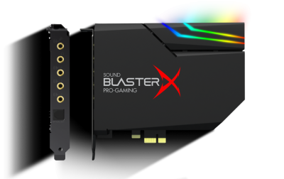 Звукова карта Creative Sound Blaster X AE-5, 7.1, DAC + RGB AURORA LIGHTING 1