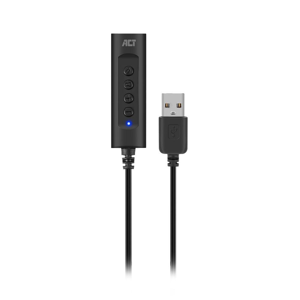 Звукова карта Ewent AC9360, 2.0, USB, 3.5 mm, Черна 1