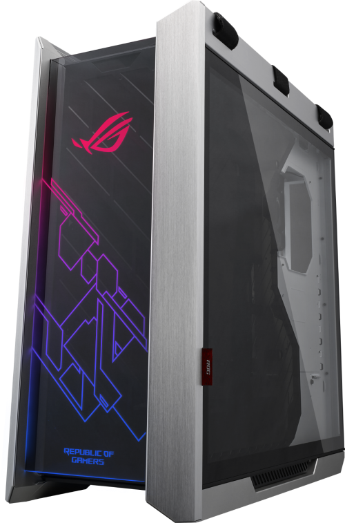 Кутия ASUS ROG Strix Helios White Edition, ATX/EATX, Mid Tower, Aura Sync RGB 3