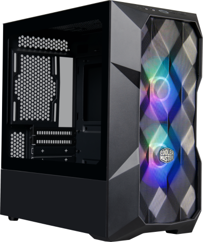 Кутия Cooler Master MasterBox TD300 Mesh, Черна 1