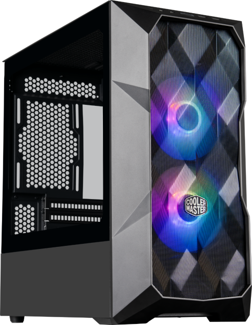 Кутия Cooler Master MasterBox TD300 Mesh, Черна 2