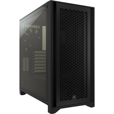 Кутия Corsair 4000D Airflow Mid Tower, Tempered Glass, Черна 1