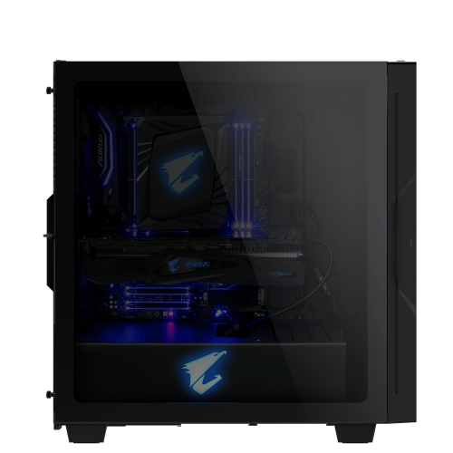 Кутия Gigabyte Aorus AC300G RGB Fusion 2.0, Mid Tower, Черна 3