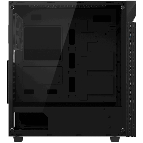 Кутия Gigabyte C200G RGB, Mid Tower, Черна 4